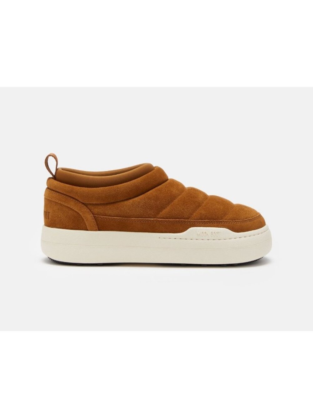 Moon Boot Park Soft Sneakers Women's Size 6 Brown Suede Round Toe Slip-On